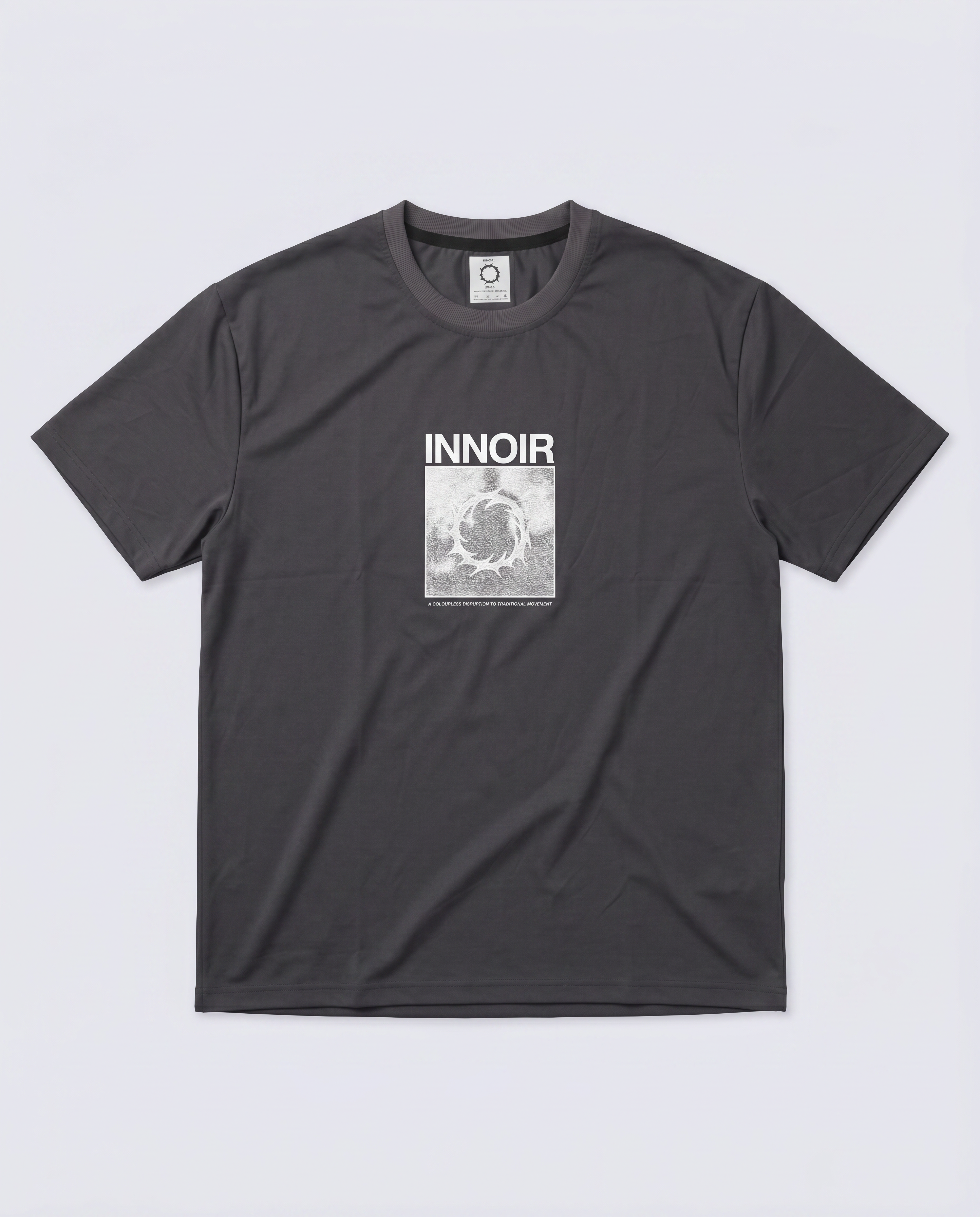 THRESHOLD TEE // DARK GREY
